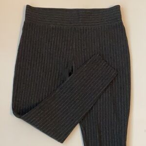 Loft Ponte Pinstripe Leggings